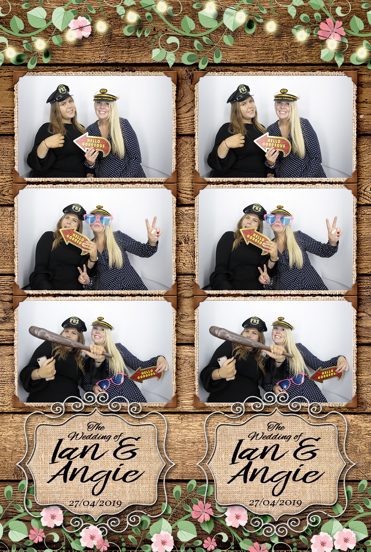 Ian & Angie’s wedding  | View more photos from the event at gallery.myphotoboothexperience.co.uk/u/MyPhotoBoothExperienceLtd/Ian-Angie’s-wedding